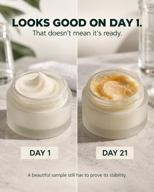 Illustration: Cosmetic Sample Approval: Why Day-One Appearance Is Not Enough