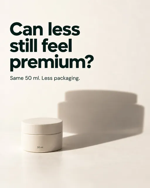 Illustration: PPWR Packaging Minimisation: Planning Ahead for Cosmetics