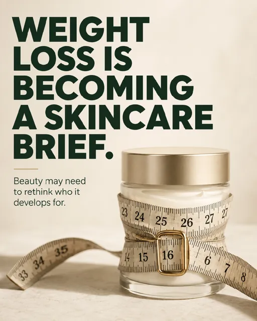 Illustration: Skincare After Weight Loss: A Responsible Product-Development Brief