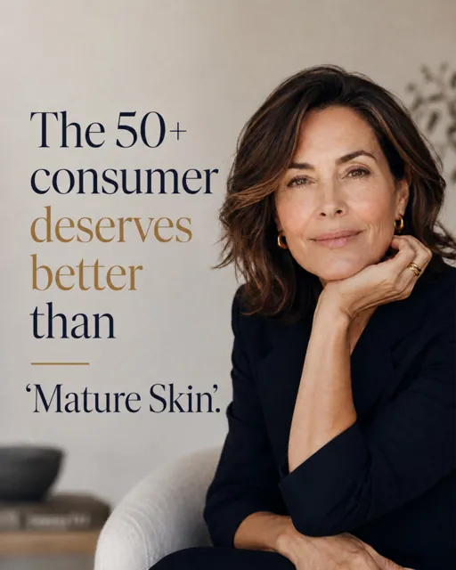 Illustration: Skincare Product Development for Consumers Over 50